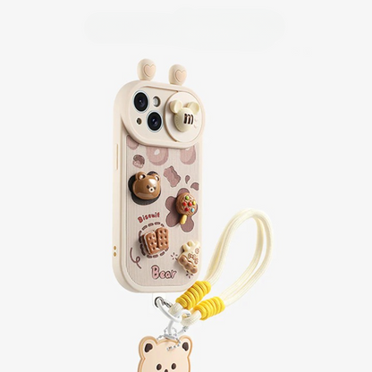 Cartoon Lanyard Phone Case