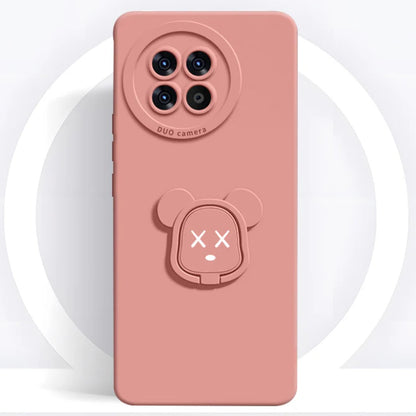 Gloomy Bear Soft Silicone Case with Holder