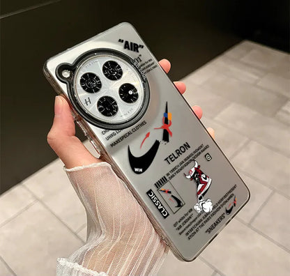 Streetwear-Style Graphic Clear Back Case - OnePlus