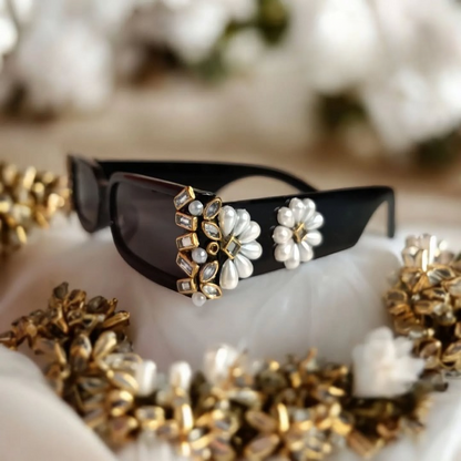 Elegance Jewel Trimmed Sunglasses