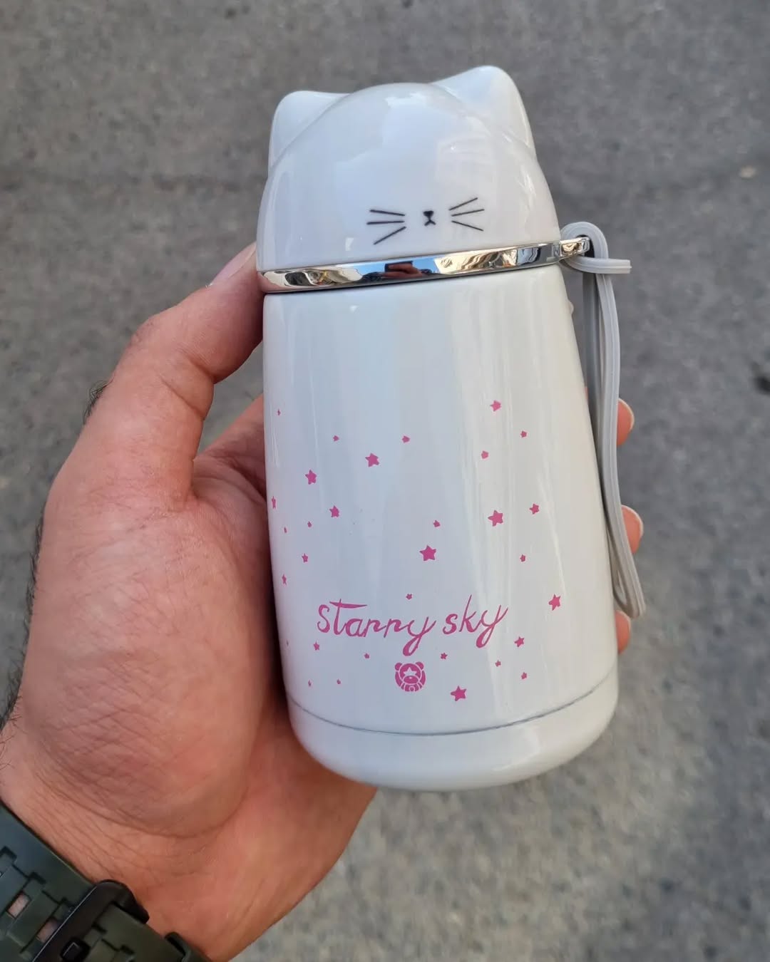 Charming Kitty Thermos Cup