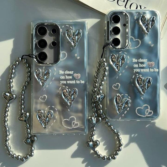 Gradient Lovely Heart Case - Samsung