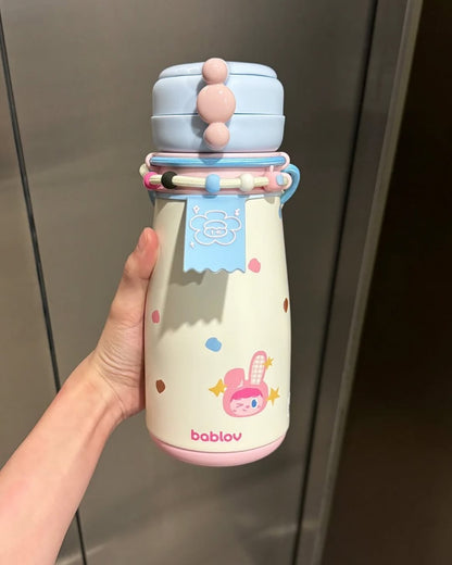 Cloudy Kawaii Hydrator Stainless Steel Tumbler
