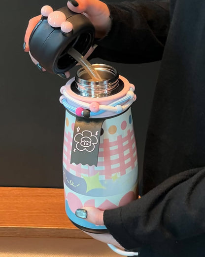 Cloudy Kawaii Hydrator Stainless Steel Tumbler