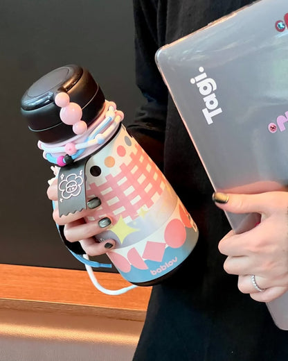 Cloudy Kawaii Hydrator Stainless Steel Tumbler