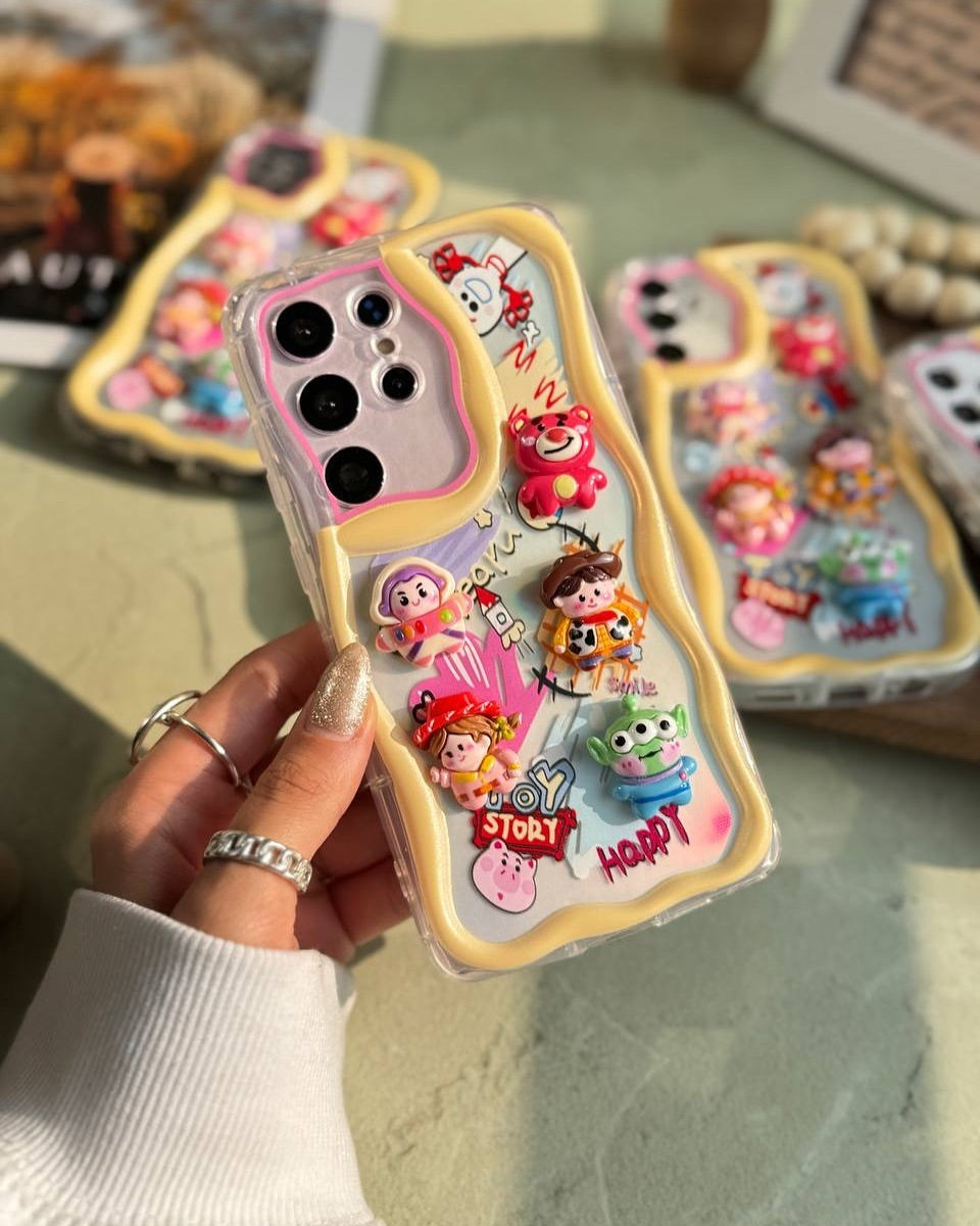 CutePop Cartoon Charm Case - Samsung