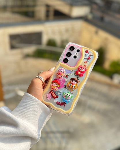 CutePop Cartoon Charm Case - Samsung