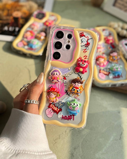 CutePop Cartoon Charm Case - Samsung