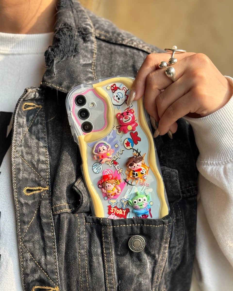 CutePop Cartoon Charm Case - Samsung