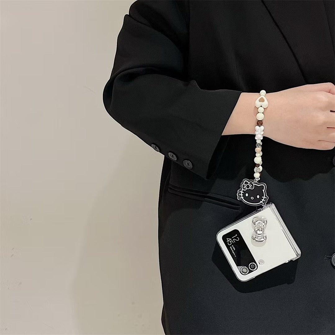 Feline Bow Delight Case - Samsung