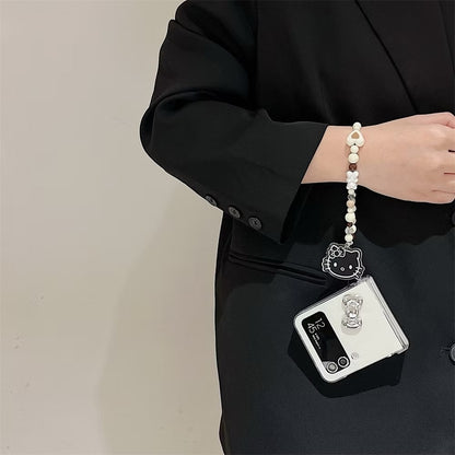 Feline Bow Delight Case - Samsung