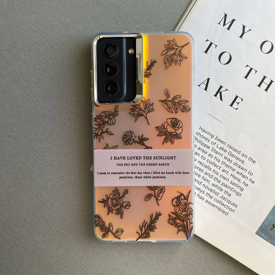 Elegant Holographic Beautiful Phone Cases - Samsung