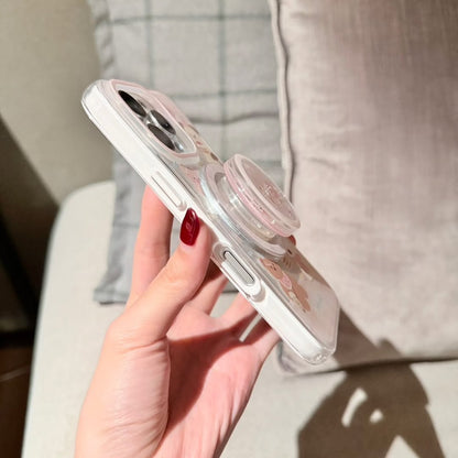 Adorable Jelly Bear Phone Case with Grip Holder