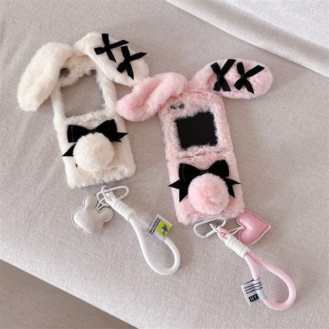 Furry Bowknot Cutie Case - Samsung