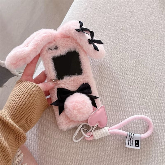 Furry Bowknot Cutie Case - Samsung