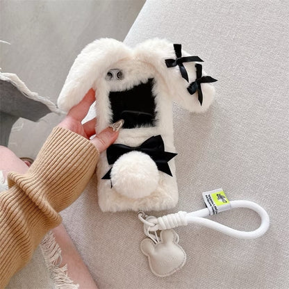 Furry Bowknot Cutie Case - Samsung