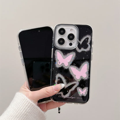 Flawless Butterfly Case with Charm