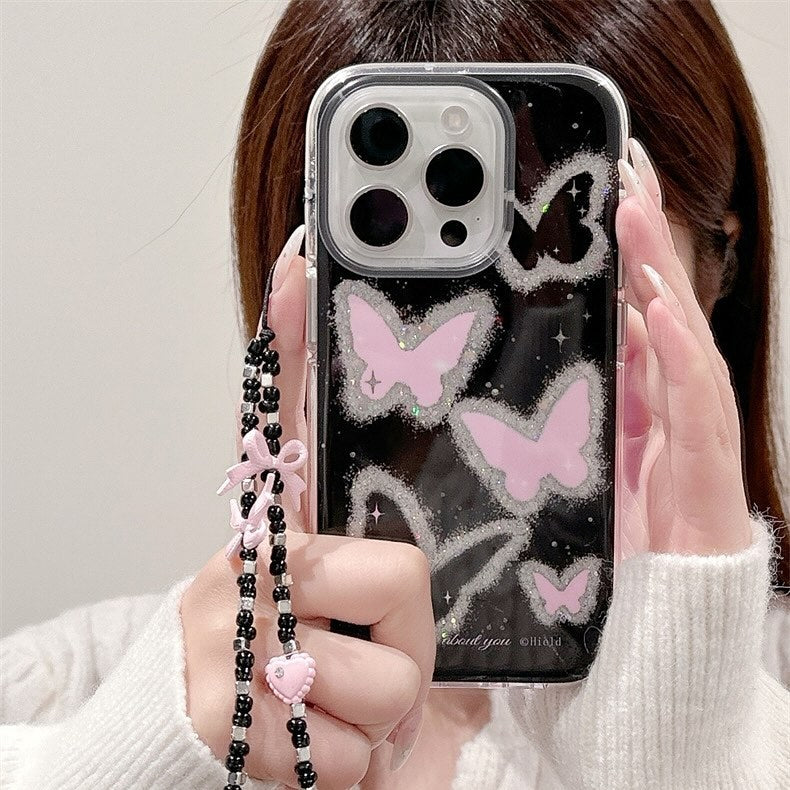 Flawless Butterfly Case with Charm