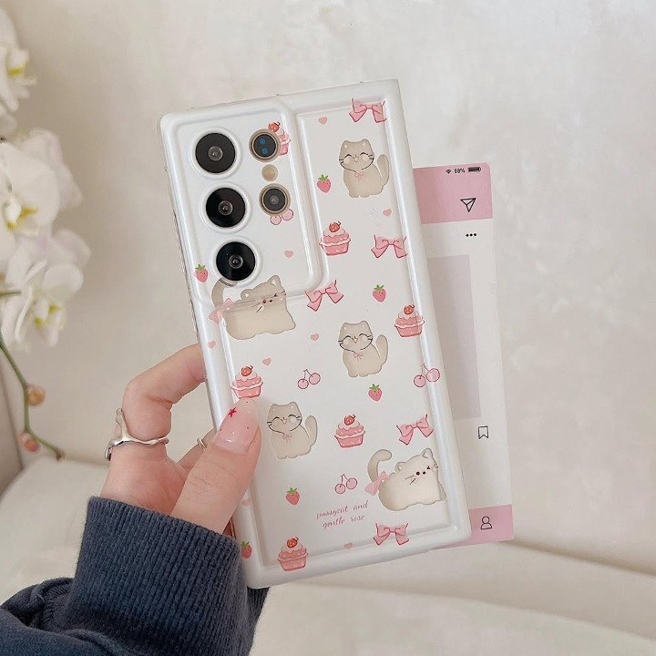 Cute Happy Animals Phone Cases - Samsung