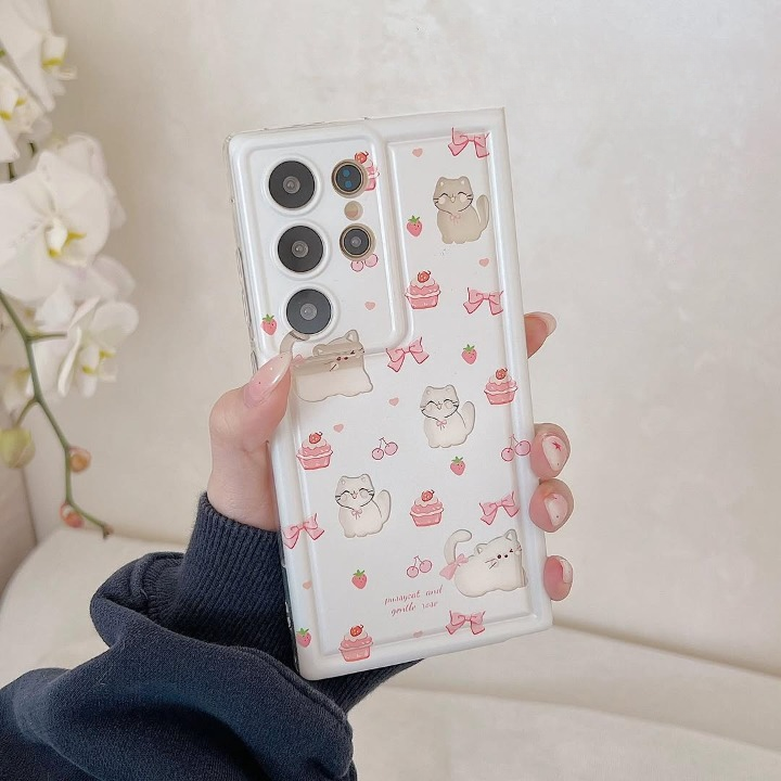 Cute Happy Animals Phone Cases - Samsung