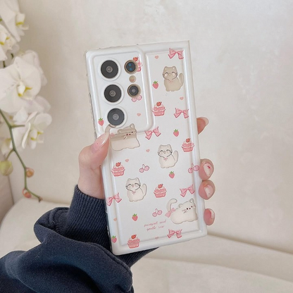 Cute Happy Animals Phone Cases - Samsung