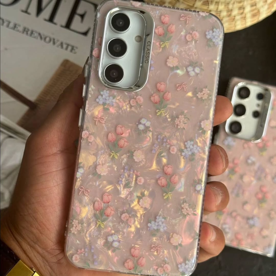 Chic Rose Blossom Phone Case - Samsung