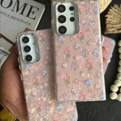 Chic Rose Blossom Phone Case - Samsung