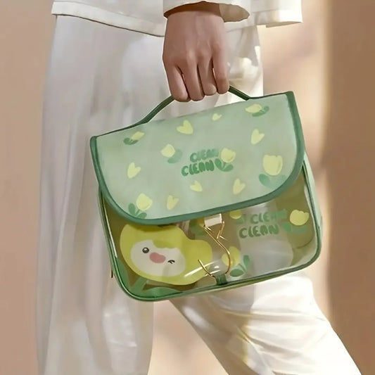Portable Cartoon Cosmetic Case