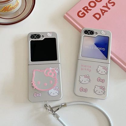 Cute Hello Kitty Bow Case - Samsung