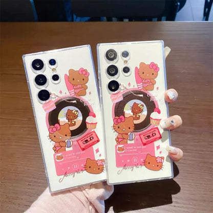 Coastal Cutie Kitty Holder Case - Samsung