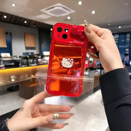 Playful Ruby Kitty Case