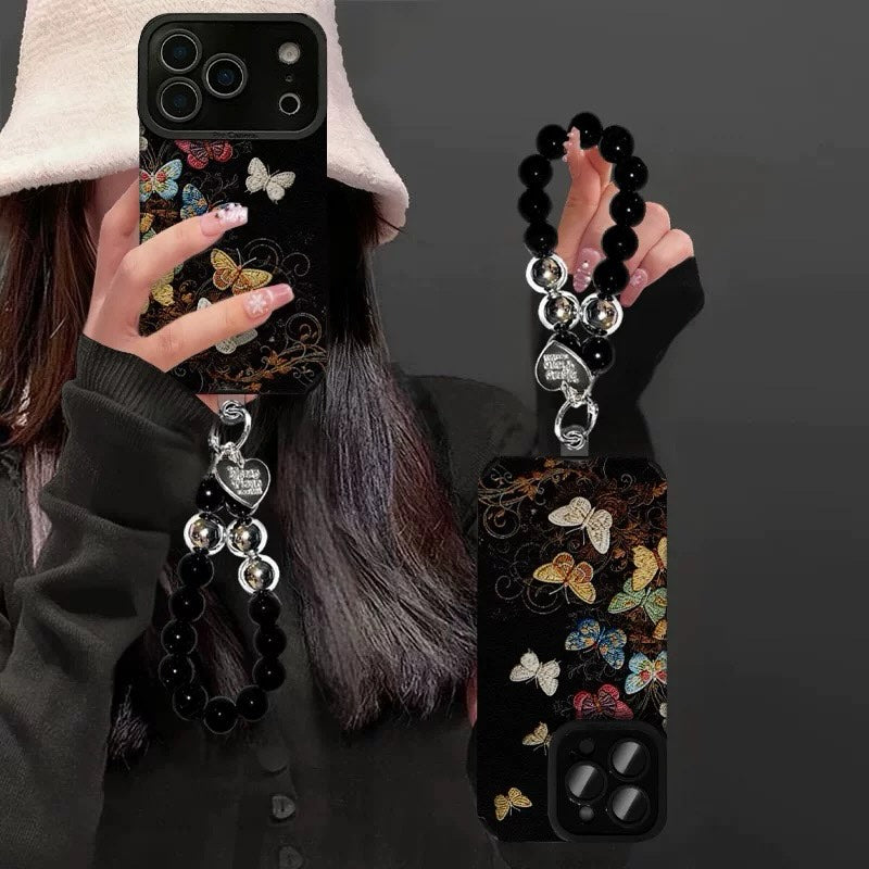 Shadowed Butterfly Charm Case