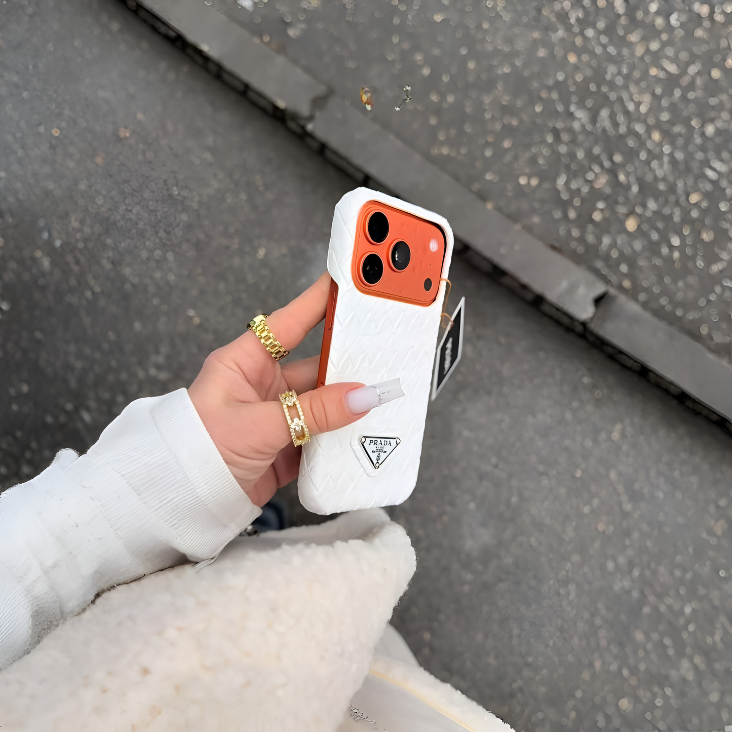 Luxe Neutral Tone Power Case
