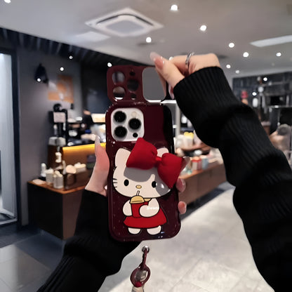 Sweet Kitty Coffee Time Mood Case