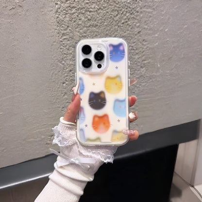 Cute Colorful Cat Design Case