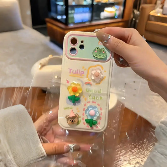 Floral Joy Aesthetic Petal Magic Case