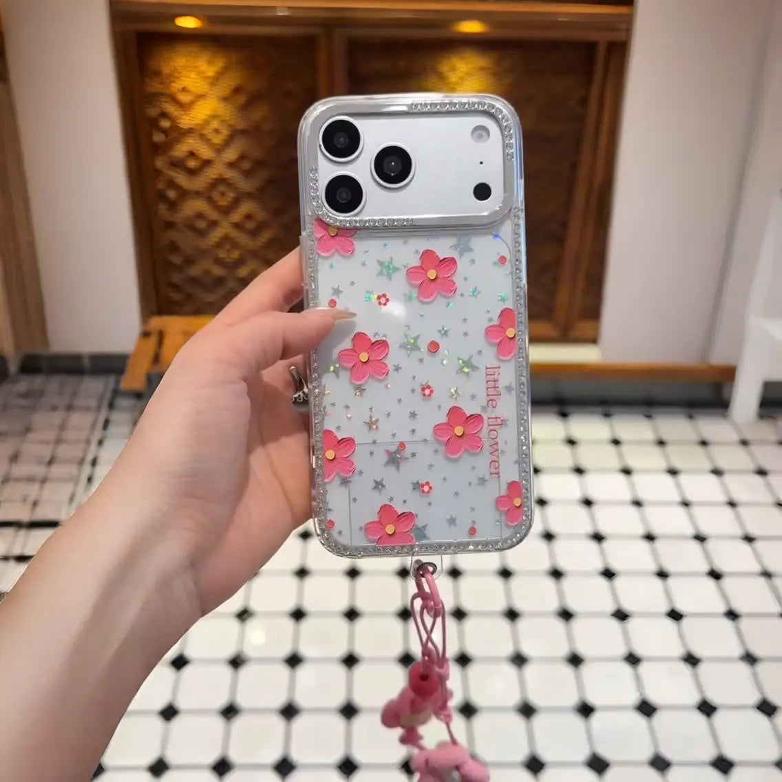Sparkling Floral Princess Case