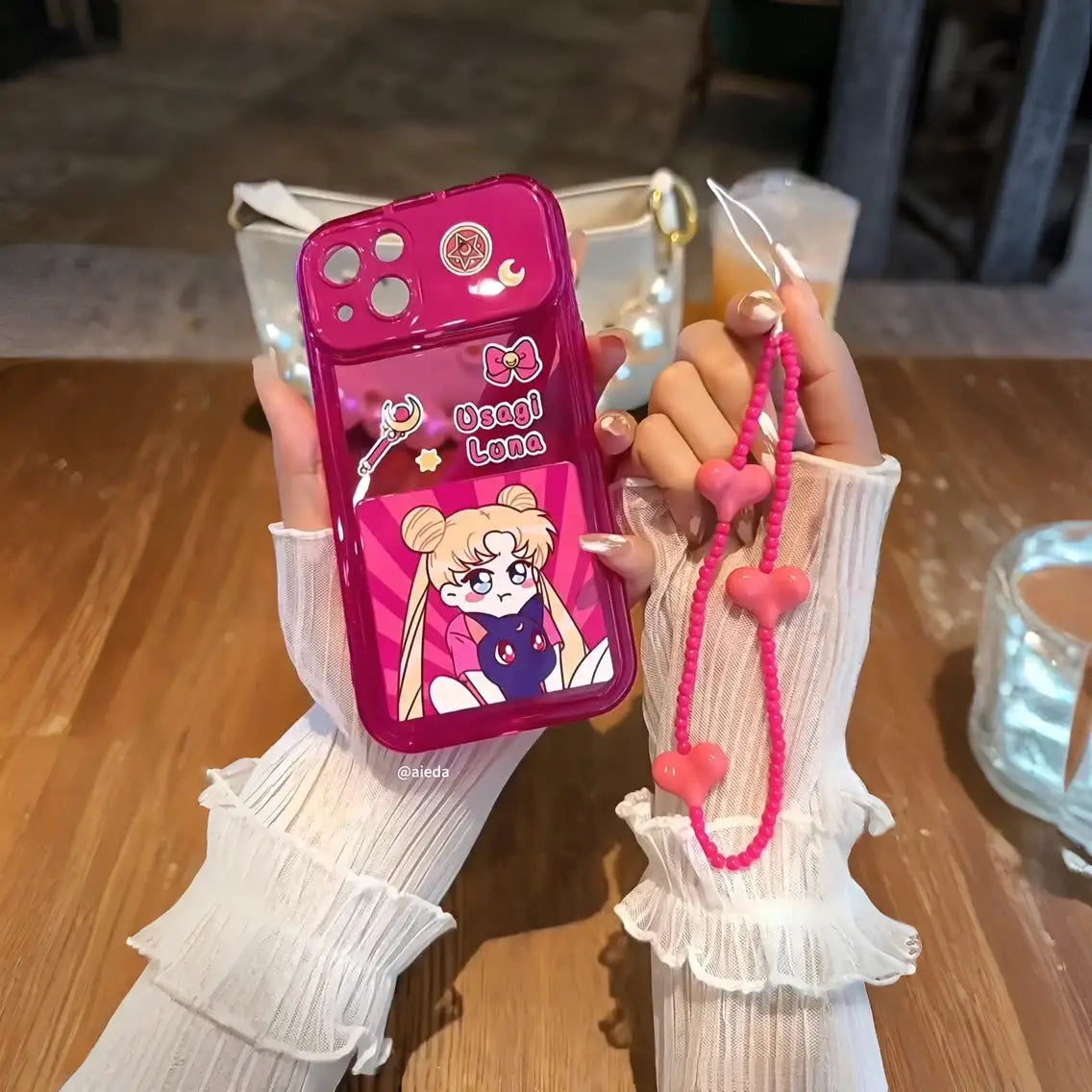 Moonlight Candy Charm Anime Glow Case