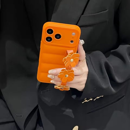 Floral Strap Luxury Case
