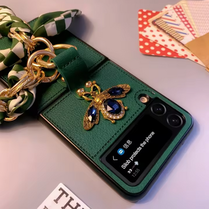 Bee Silk Bracelet Ring Case - Samsung