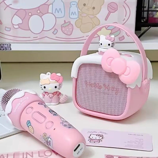 Hello Kitty Wireless Microphone And Speaker Set