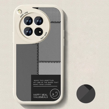Zigzag Stitch-Inspired Protective Phone Case - OnePlus