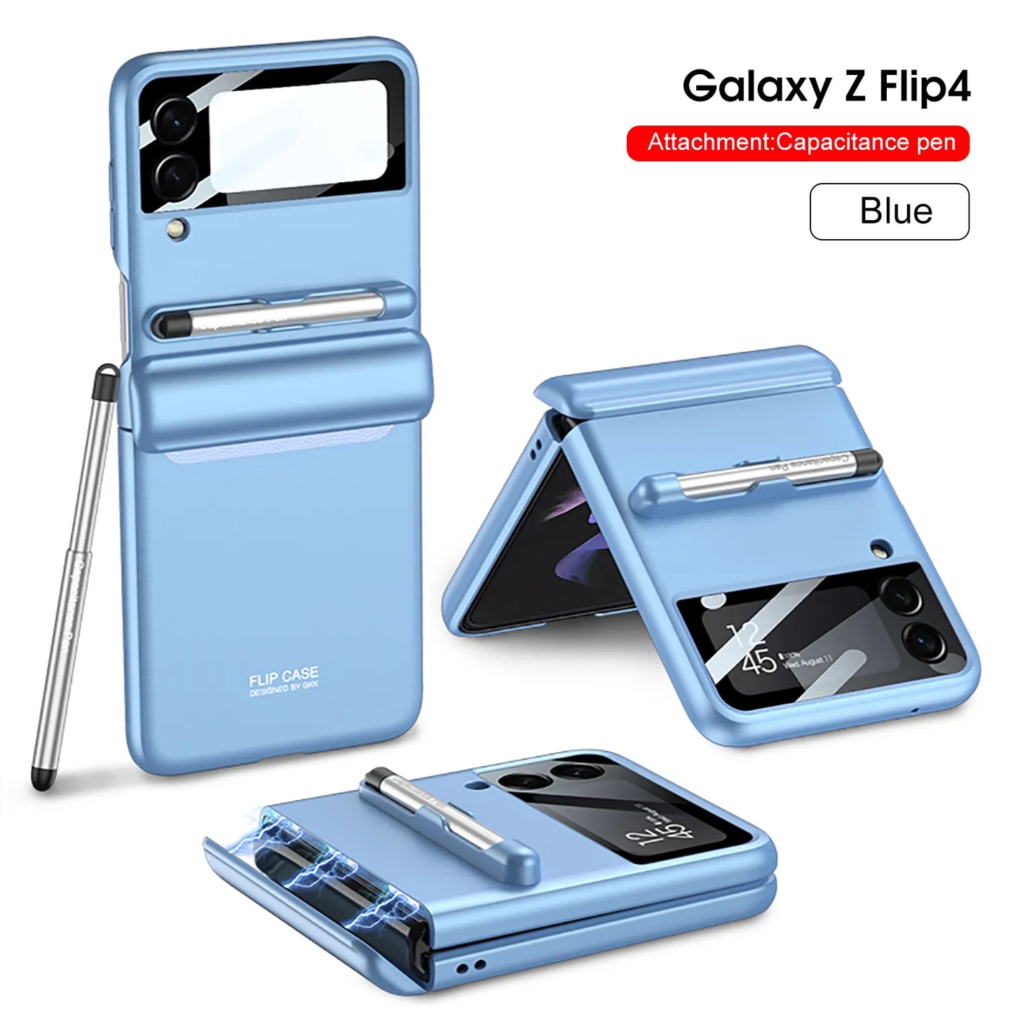 Magnetic Stylus Flip Case - Samsung