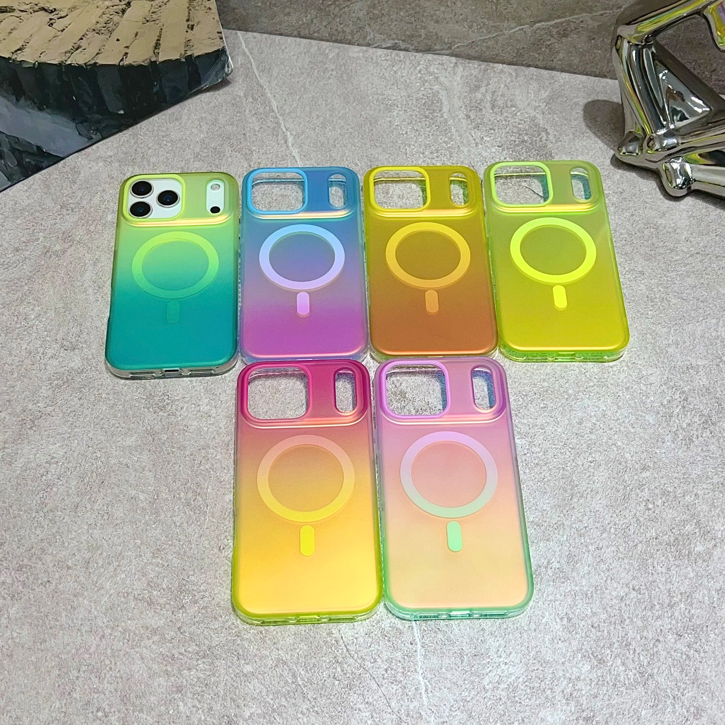 Spectrum Shine Frosted Magnetic Case