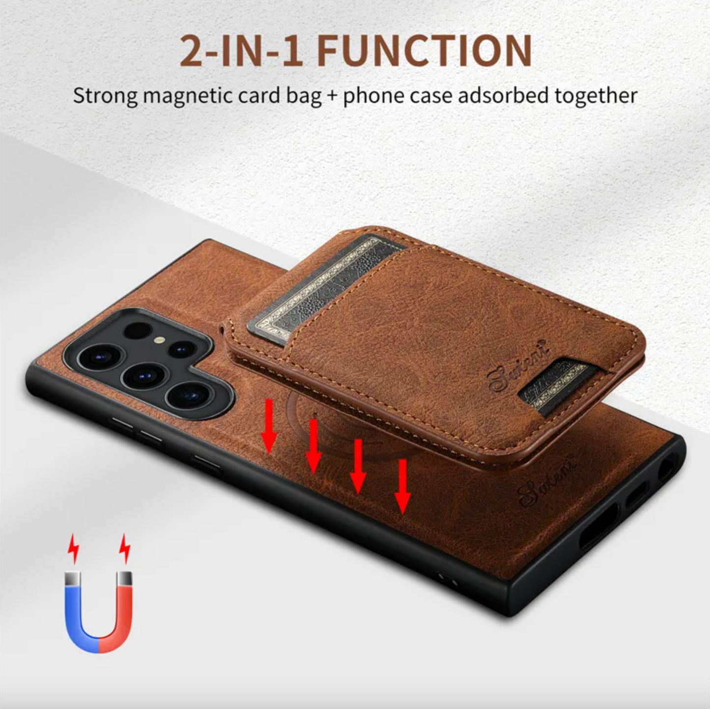 Infinity MagSafe Wallet Phone Case with Card Holder