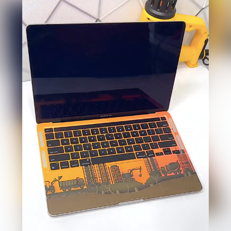 Majesty Workover Drilling Rig MacBook Skin