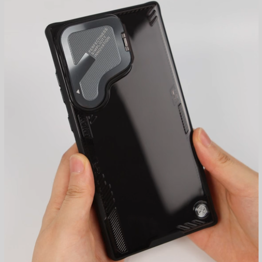 Translucent Magnetic Bracket Case - Samsung