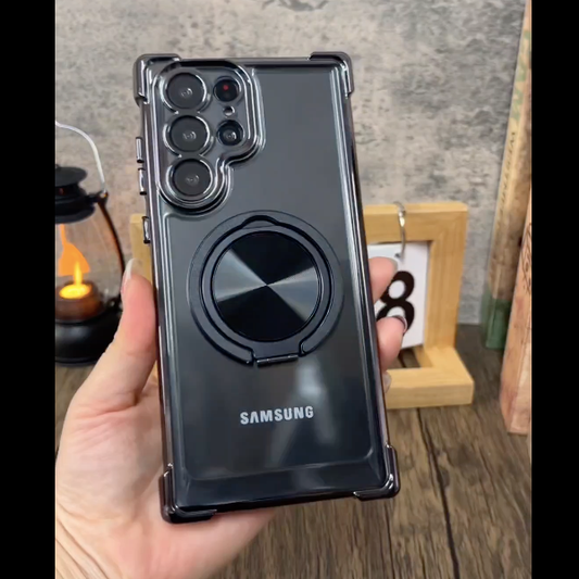 Crystal Electroplating Airbag Case - Samsung