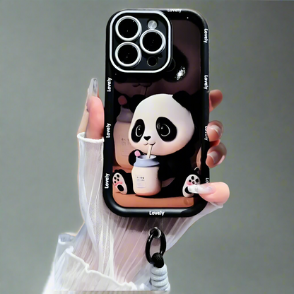 Adorable Cute Panda Cartoon Case