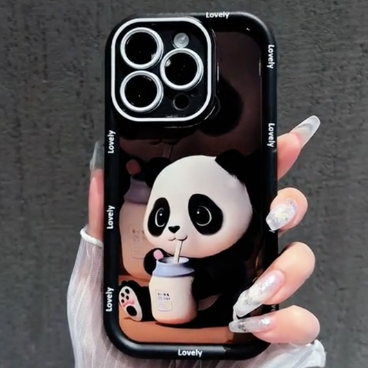 Adorable Cute Panda Cartoon Case